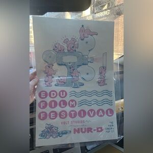 Signed limited Quantity 4/50 EDU Film Festival Volt Studios - Ethan Buck Poster